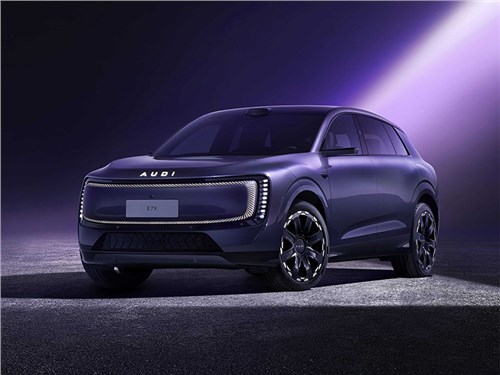 Audi показала мощный электрокроссовер E7X с запасом хода более 700 км