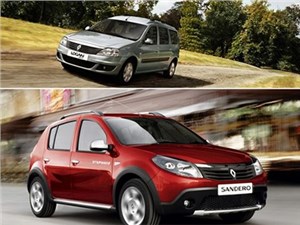 Renault отметил юбилейные продажи Sandero и Logan