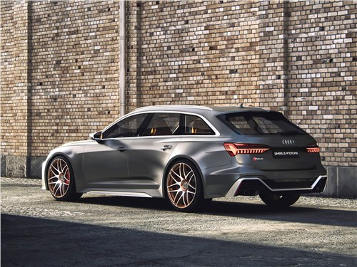 Wheelsandmore | Audi RS 6 вид сзади