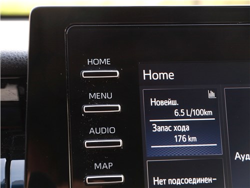 Toyota Camry (2021) монитор