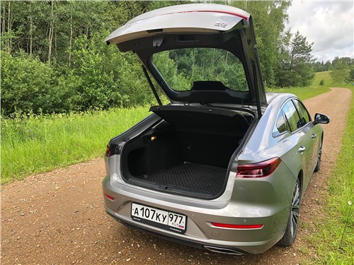 FAW Bestune B70 (2025) багажное отделение