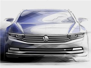 Новое поколение Volkswagen Passat получит дизельный мотор и гибридную силовую установку