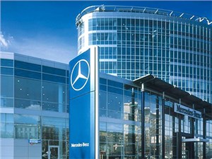 Продажи премиальных немецкий автомобилей Mercedes-Benz растут