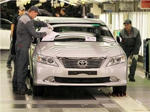 Петербургский завод Toyota выпустил за полгода 19 129 седанов Camry