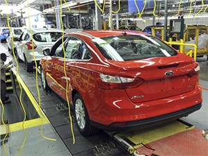 Объем производства легковых автомобилей в Петербурге сокращается