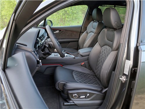 Audi Q7 S-Line 2016 передние кресла