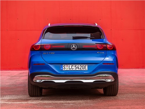 Mercedes-Benz GLC EQ вид сзади