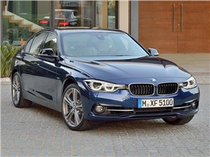 BMW 3 series 2016 вид спереди