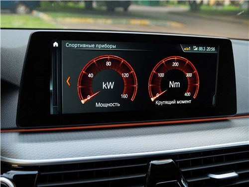 BMW 520d 2017 монитор