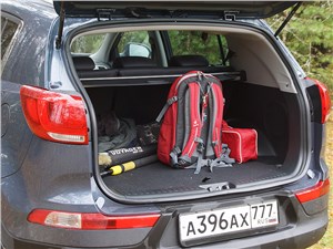 Kia Sportage 2014 багажное отделение
