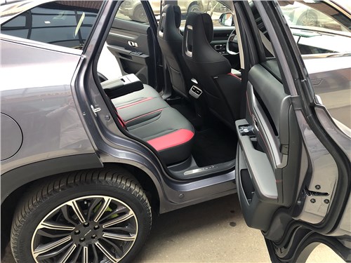 Jetour Dashing AWD (2025) задний ряд