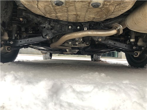 Предпросмотр subaru forester (2023) задняя подвеска