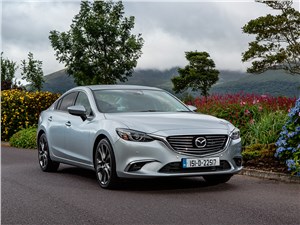 Mazda 6 2016 вид спереди