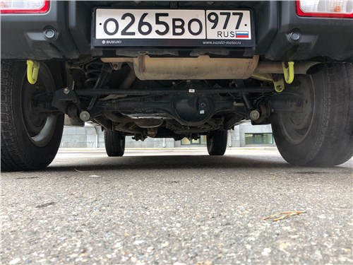 Предпросмотр suzuki jimny nomad (2024) задняя подвеска