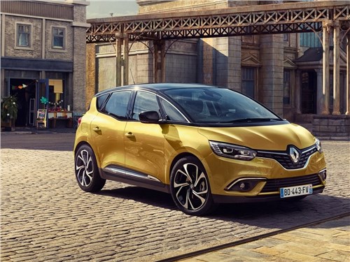 Renault Scenic - Renault Scenic 2017 вид спереди