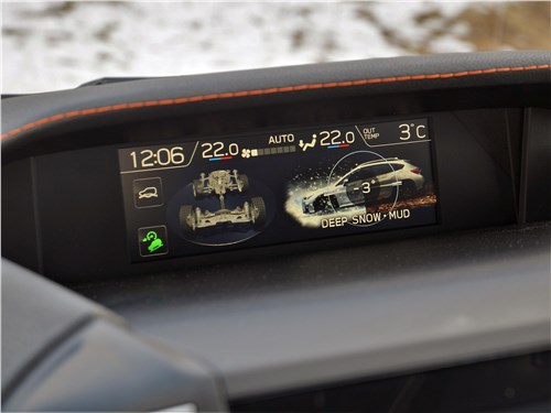 Subaru XV (2022) дополнительный экран