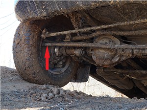 UAZ Pickup 2014 штанга регулировки развала передних колес 