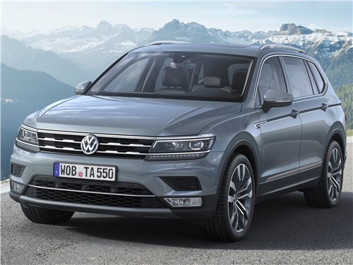 Предпросмотр volkswagen tiguan allspace 2018 вид спереди