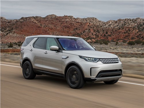 Land Rover Discovery 2017 вид спереди сбоку
