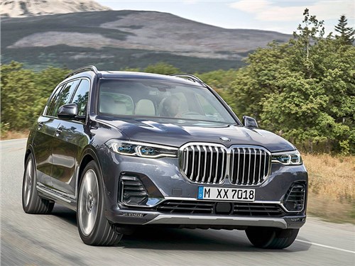 BMW X7- Покрова сорваны