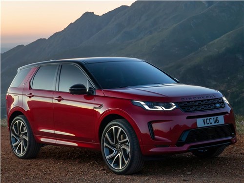 Альпийская рапсодия Discovery Sport - Land Rover Discovery Sport 2020 вид спереди