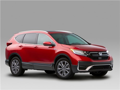 Почему Honda CR-V уходит с рынка, а Mazda CX-5 остается CR-V - Honda CR-V 2020 вид спереди