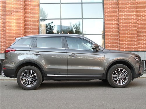 Belgee X70 (2024) вид сбоку