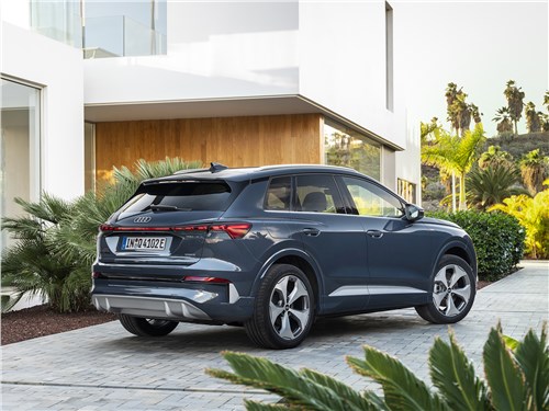 Audi Q4 e-tron | вид сзади