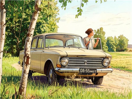 Первые «Москвичи-412» 1967-69 годов внешне были идентичны модели «408»
