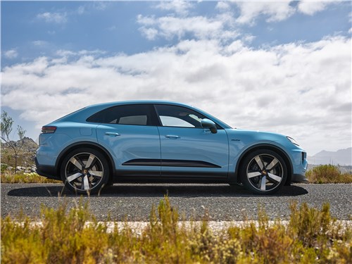 Porsche Macan (2025) вид сбоку