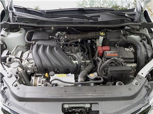 Nissan Tiida 2015 двигатель