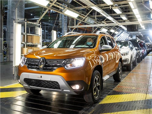 В России запущено производство Renault Duster