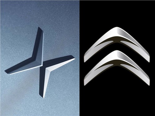 Компания Citroen и Polestar смогли разобраться в логотипах