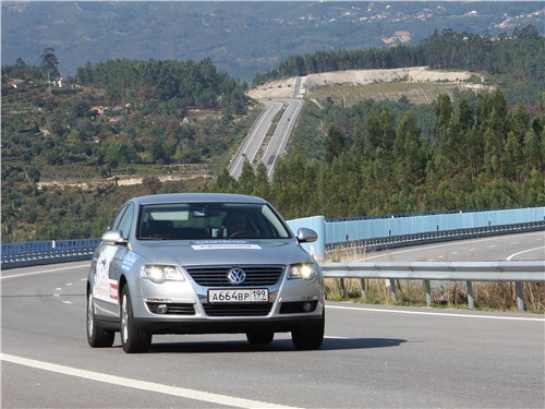 Новые автострады Испании через Вальядолид и Саламанку фактически сделали гонку 