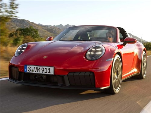 Новый Porsche 911 впервые получил гибридную силовую установку