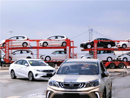 Экспорт китайских автомобилей в Россию вырос более, чем на треть 