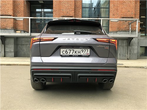 Jetour Dashing AWD (2025) вид сзади