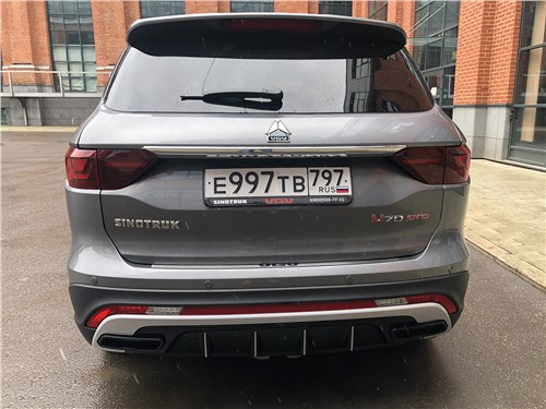 Предпросмотр vgv u70 pro (2024) вид сзади