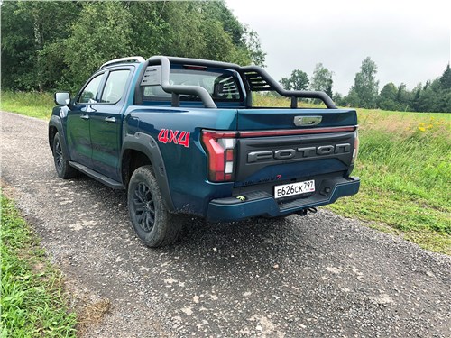 Предпросмотр foton tunland v7 (2024) вид сзади