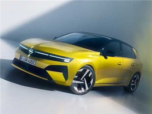 Opel показал обновленную модель Astra