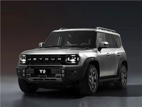 Jetour слегка освежил дизайн T2 для России