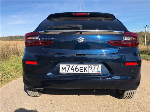 Предпросмотр suzuki baleno (2022) вид сзади