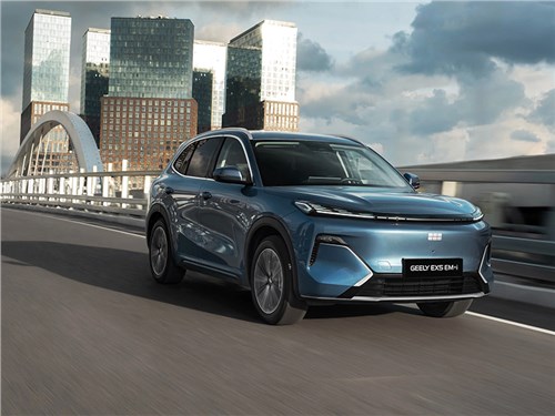 Geely готовит для России версию гибридного EX5 EM-i с большим запасом хода