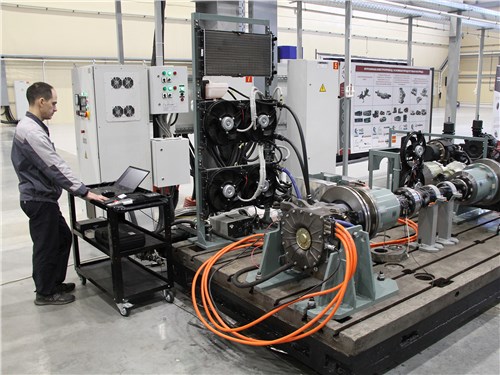 Электромоторы в портальном мосту также делают в Муроме