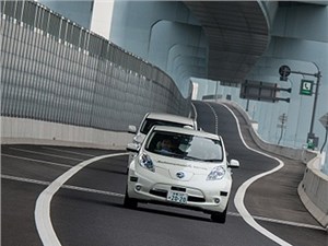 Nissan проводит открытый дорожный тест системы автономного управления на японских автомагистралях