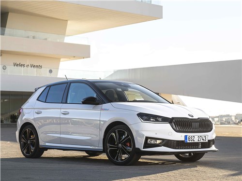 Skoda Fabia 130 | вид спереди