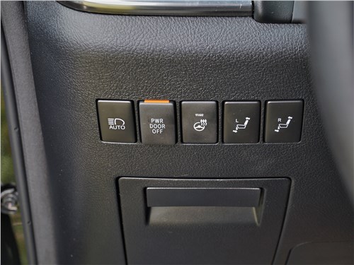 Toyota Alphard (2018) кнопки