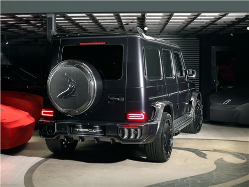 Mercedes G63 inferno Carbon edition вид сзади