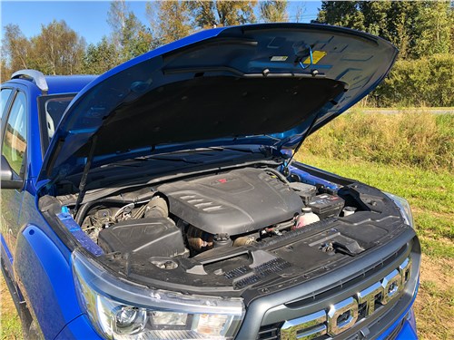 Предпросмотр foton tunland g7 (2024) моторный отсек