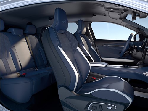 Alpine A390 (2026) передние кресла